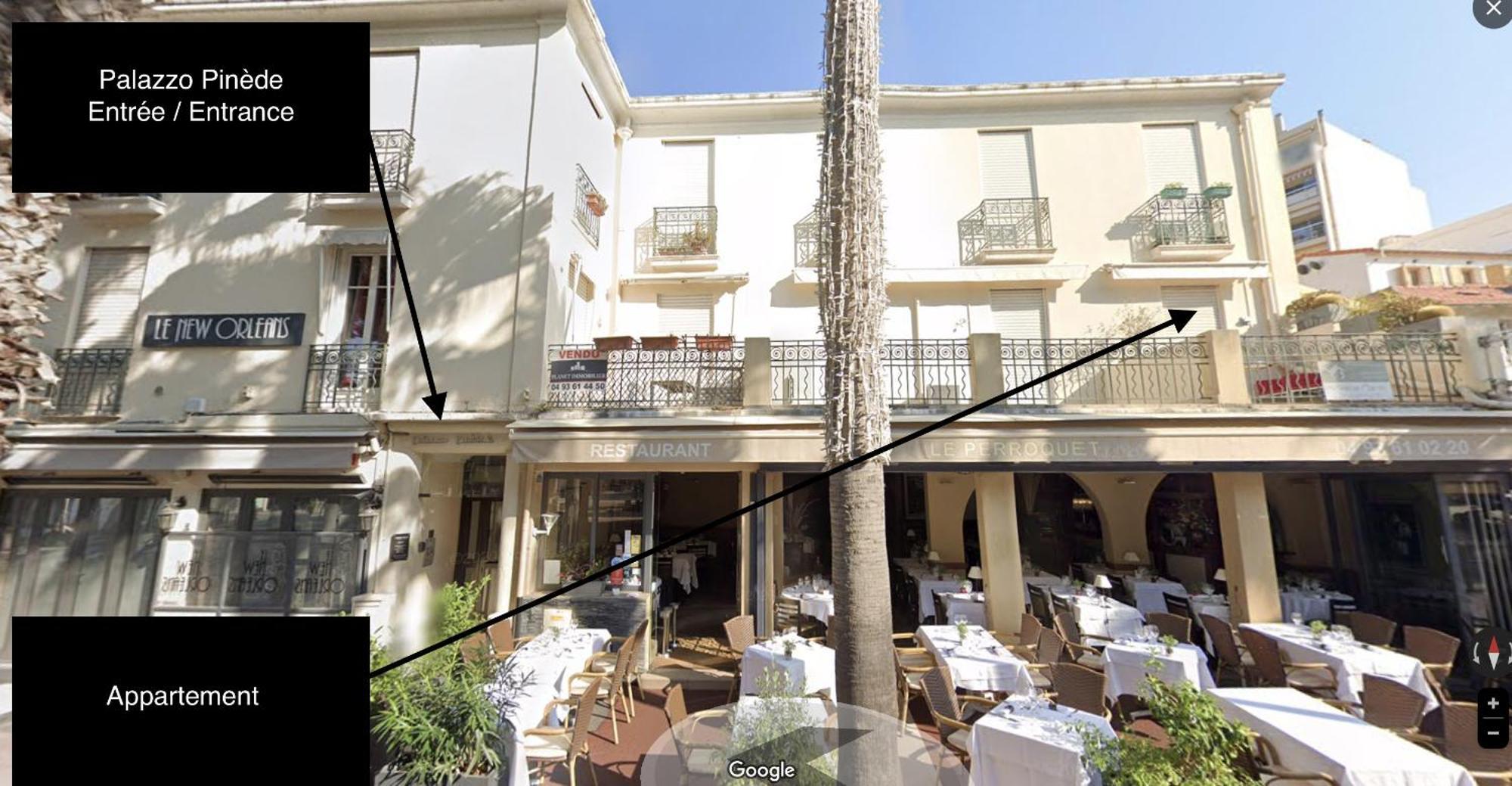 Appartement Sur La Pinede A Juan Les Pins Антіб Екстер'єр фото